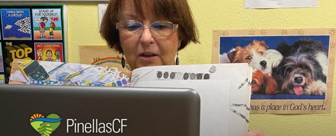 Dolores Mortimer, co-founder of House of Mercy and Encouragement, provides virtual mental health services.