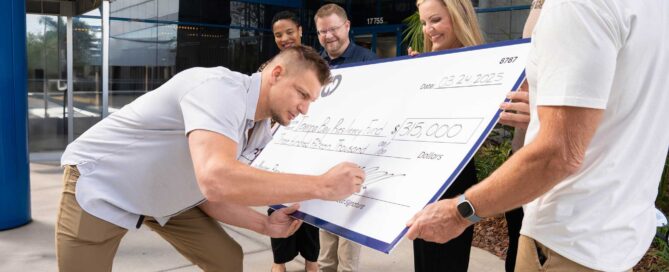 Gronk Fund Donates to Hurricane Relief