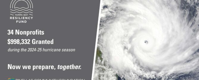 The Tampa Resiliency Fund is a hurricane relief nonprofit started by and managed by PCF