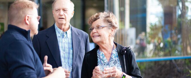 Duggan Cooley talking about tax benefits of donor advised funds with Donors