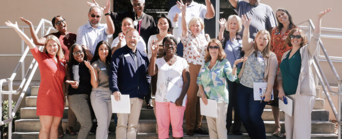 Greater Ridgecrest YMCA: Youth and mentors gather for after-school activities in a bustling gym space.