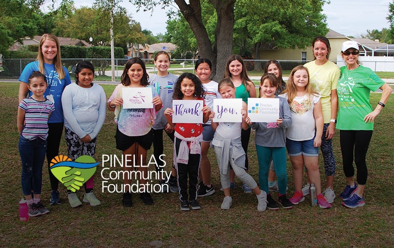 Girls on the Run participants flourish with PCF grant support.